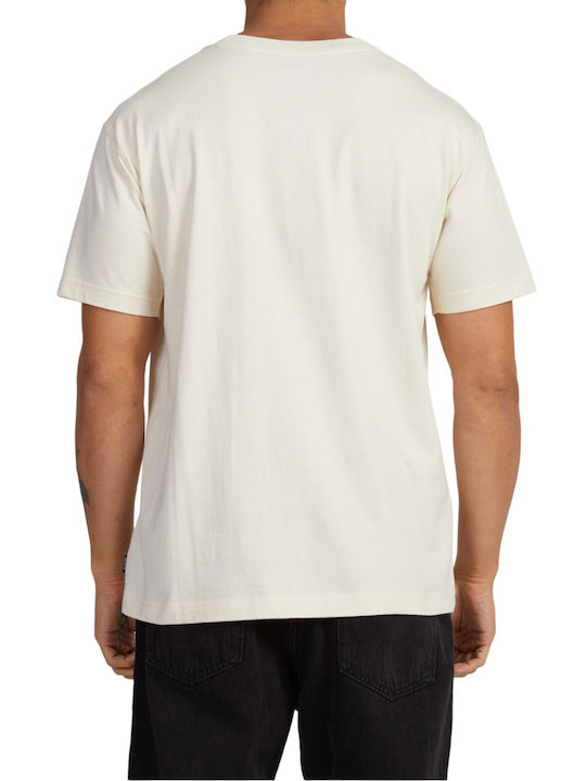 RVCA Men's Short Sleeve T-shirt Beige