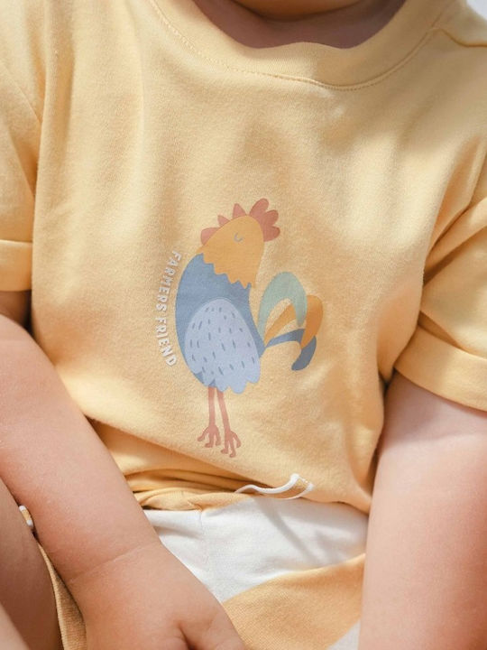 Kinder-T-Shirt Sunny Yellow Sunny