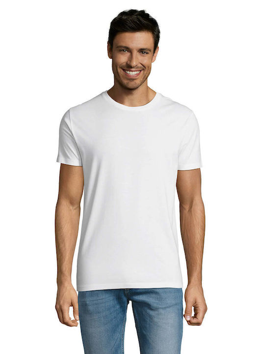 Sol's Ανδρικό T-shirt Κοντομάνικο White