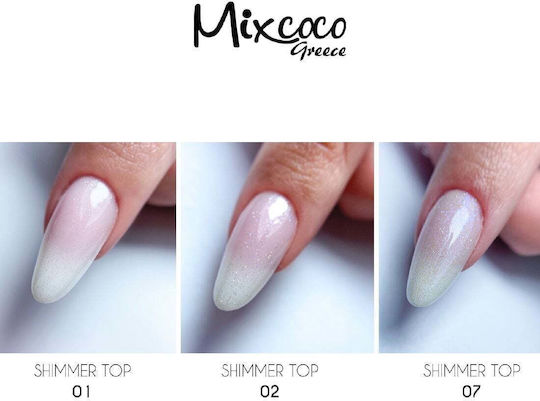 Mixcoco Top Coat για Gel 15ml