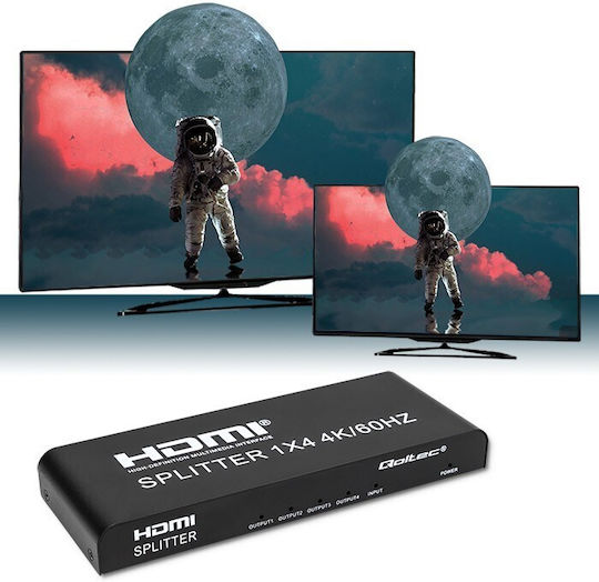 Qoltec HDMI Splitter 51799 5901878517995