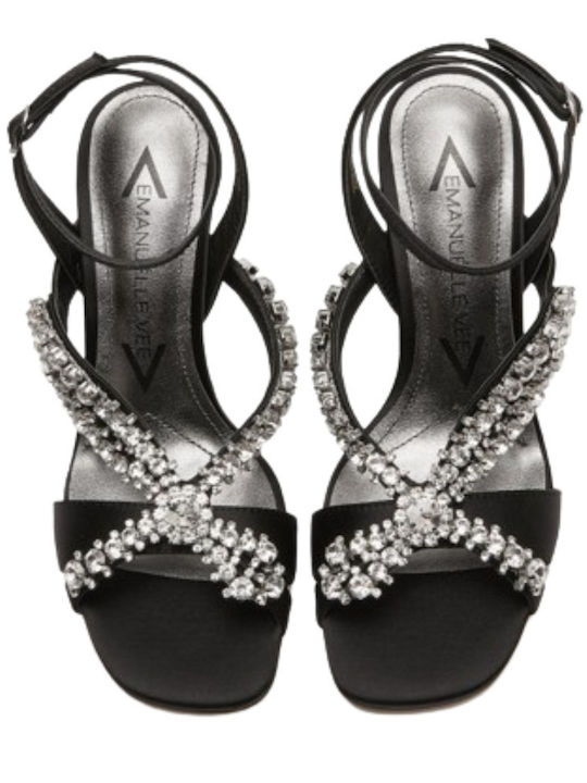 Leder Sandalen Schwarz
