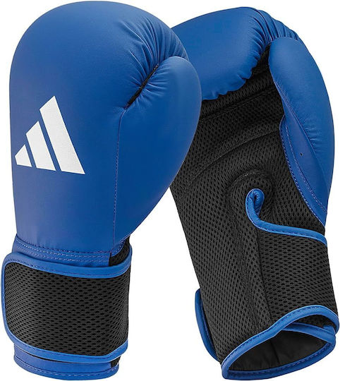 adidas Hybrid 25 Kids Boxing Gloves for Match Blue