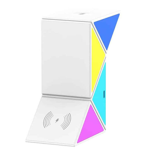 Budi Ασύρματος Φορτιστής (Qi Pad) 15W Λευκός (4600)