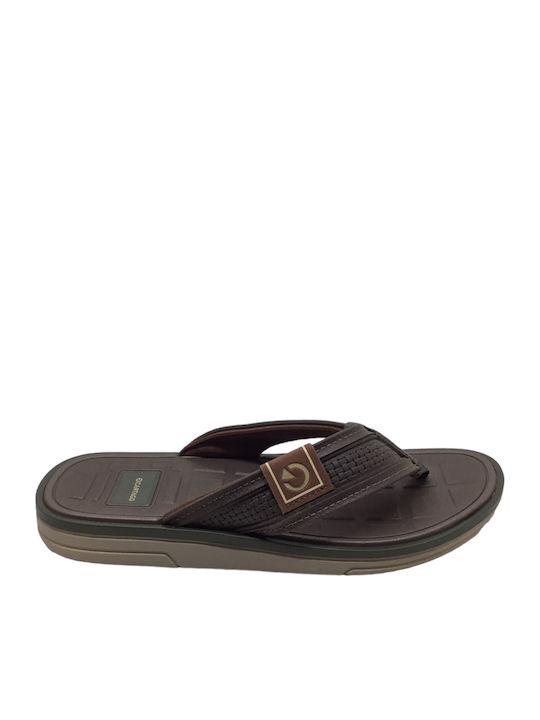 Men's Flip Flops Cartago 780-24107 Brown