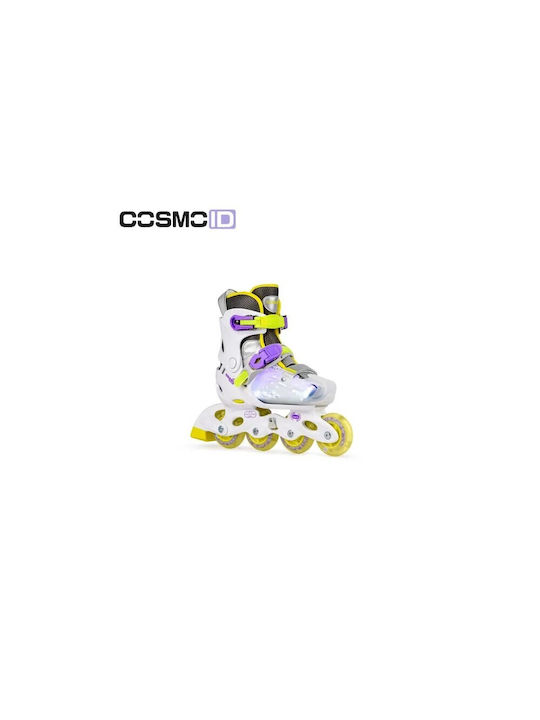 Micro Cosmo Kids Inline Rollers White