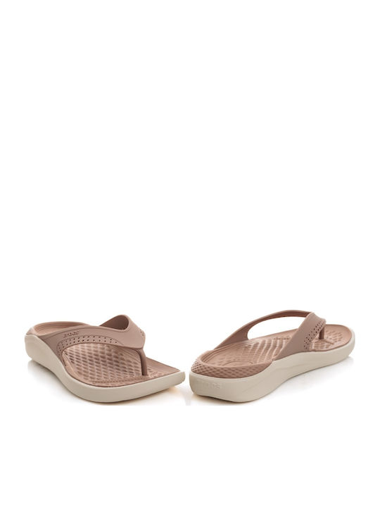 Literide Men's Flip Flops Beige