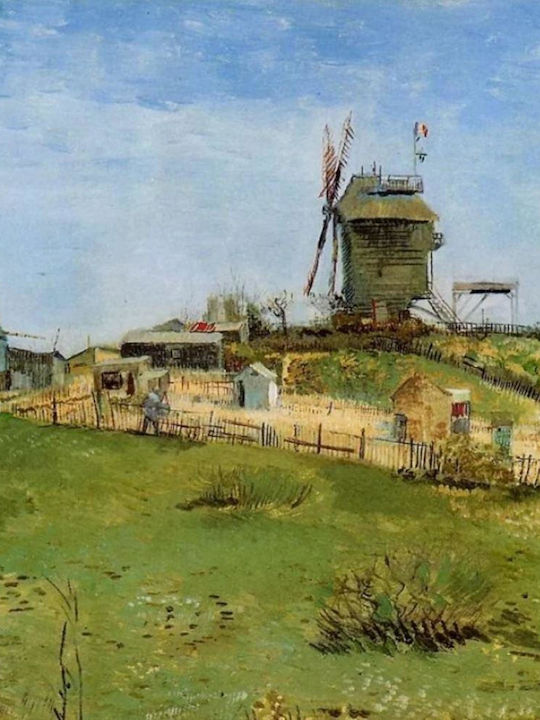 Van Gogh Damen Einstecktuch "Moulos de Galette" mit Seiden Sense