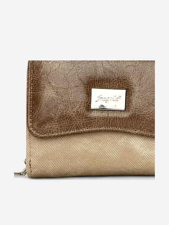 Erdbeer Kleines Damenportemonnaie Pc386 Beige