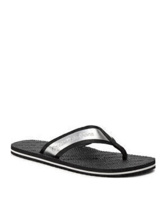 Мъжки Чехли Calvin Klein Jeans Beach Sandal In Met Ym0ym00950 Чери Мъжки Чехли Calvin Klein Jeans