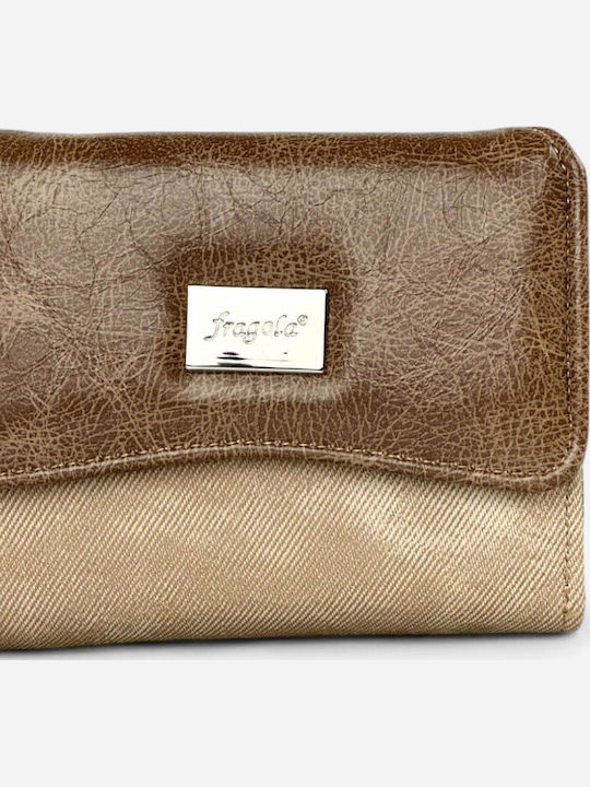 Erdbeer Kleines Damenportemonnaie Pc386 Beige