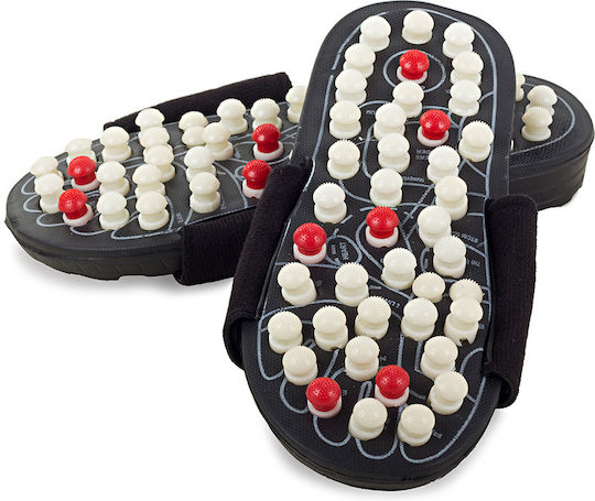 Slippers Foot Massage Relaxation Zola 41 Inserts Black Size 40/41
