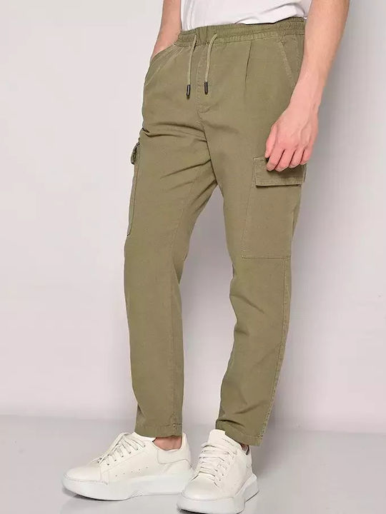 Blend Pantaloni pentru bărbați Cargo Olive