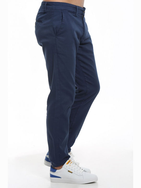 Oxford Pantaloni pentru bărbați Chino cu Croială Slim BLUE