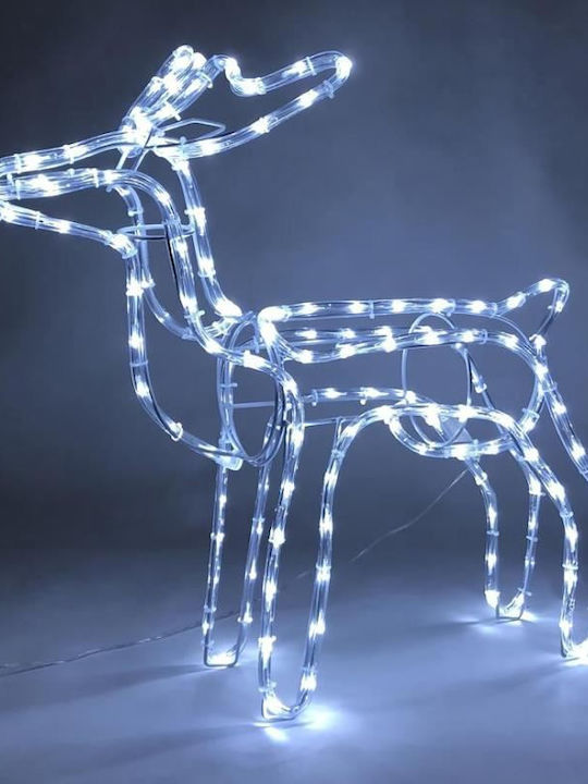 Strend Pro Weihnachtsdekoration Rentier 144 LED 230V 59x27,5x64 cm