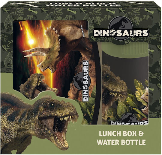 Niedliches Sandwich-Set Wasserflasche Derform Zsbadn18 Dinosaurier