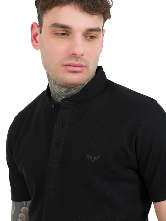 Side Effect Men's Blouse Polo BLACK