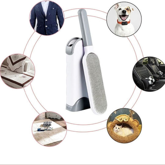 Brush Large / Small Dogs for Coat Cleaning Gray