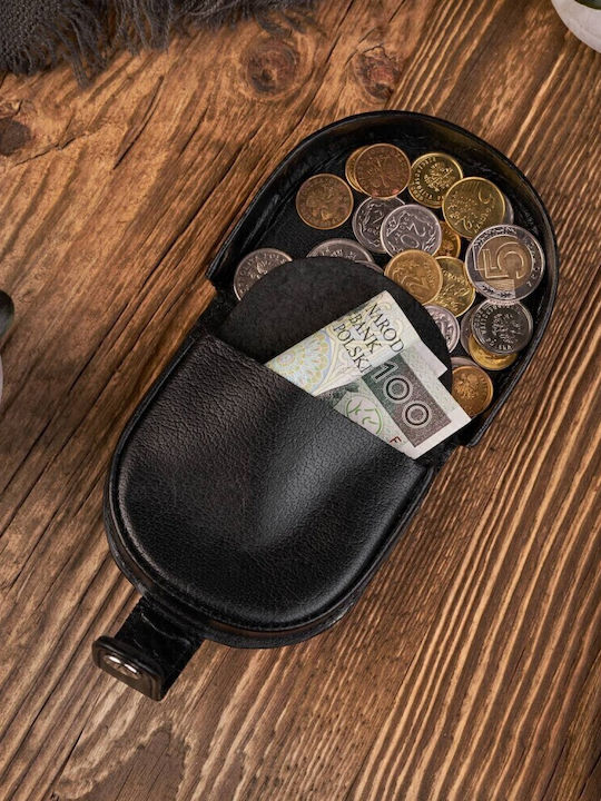Leder Herrentasche Handtasche Schwarz