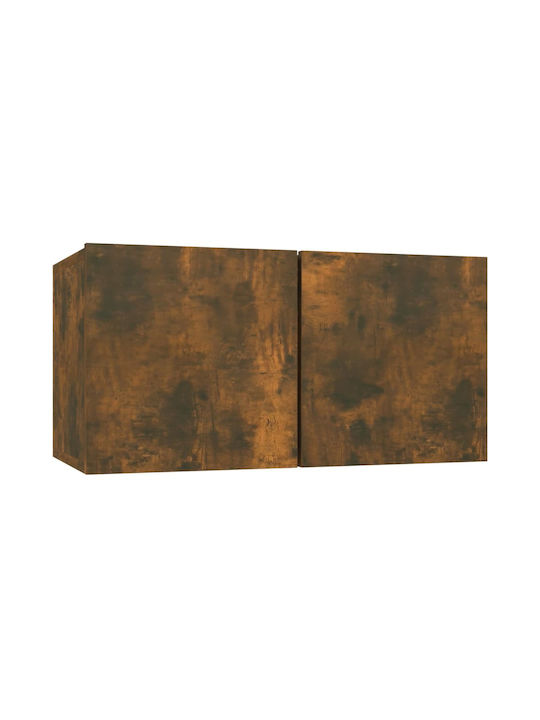 Wohnzimmer TV-Einheit Smoky Oak L30.5xB30xH110cm