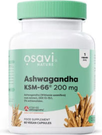 Osavi Ashwagandha Ksm-66 200mg 60 veg. caps 60 caps