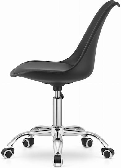 Stuhl Büro Negru