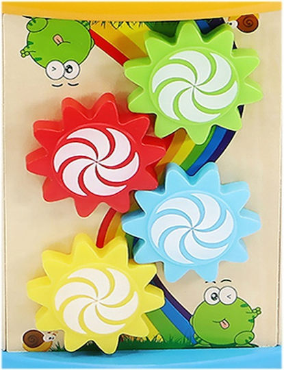 Zola Activity Centre 8 Boards Multicoloured Wooden Development Toy for Child's Intelligence