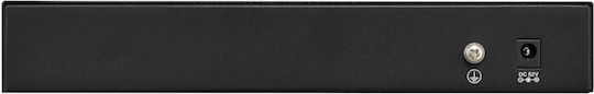 BCS BCS-B-SP08G-2SFP Unverwaltet L2 PoE+ Switch mit 8 Ports Gigabit (1Gbps) Ethernet und 2 SFP Ports