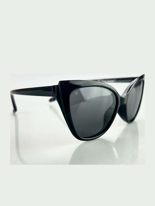 Red Raven Unbreakable Polarized Kids Sunglasses Black