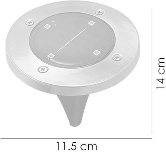 Strend Pro Σετ 2 Ηλιακά Φωτιστικά 11.5x14εκ.
