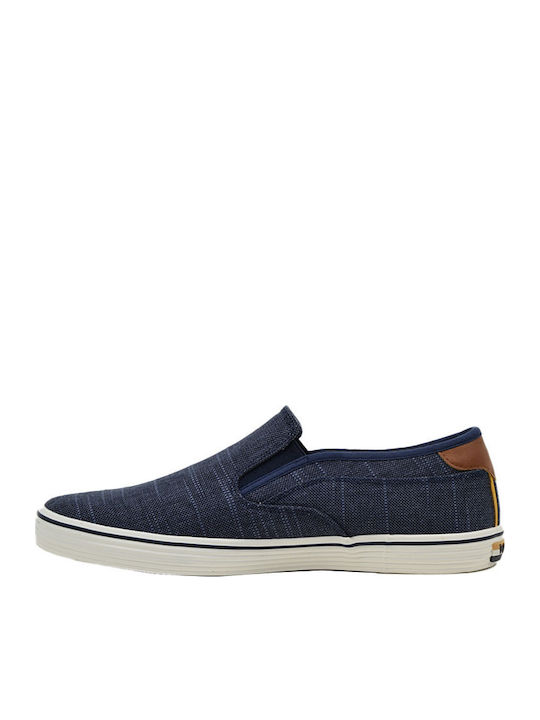 Calypso Herren Mokassins in Blau Farbe