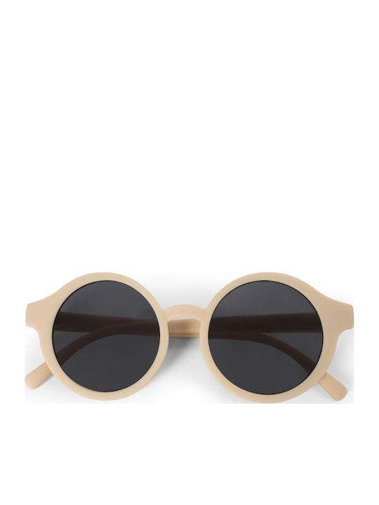 Filibabba Butterfly Kids Sunglasses Beige for 4-7 Years