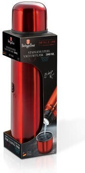 Berlinger Haus Stainless Steel Thermos Bottle 1L Burgundy