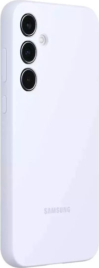 Samsung Umschlag Rückseite Silikon Blau (Galaxy A35)