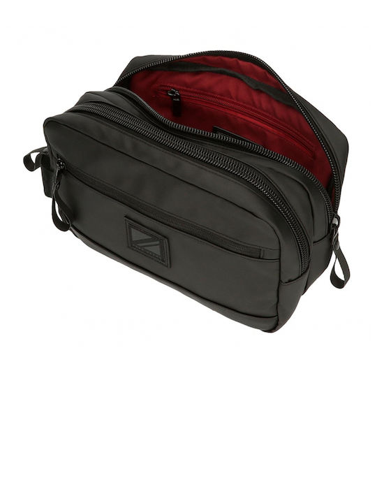 Toiletry Bag Hoxton in Black color 26cm