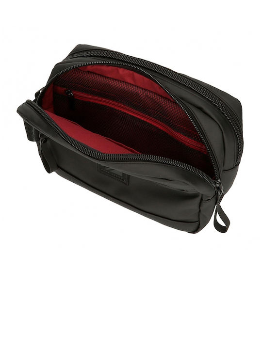 Toiletry Bag Hoxton in Black color 26cm
