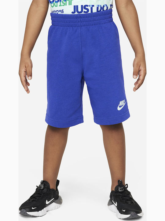 Kids' Set with Shorts Summer 2pcs Blue Sportswear