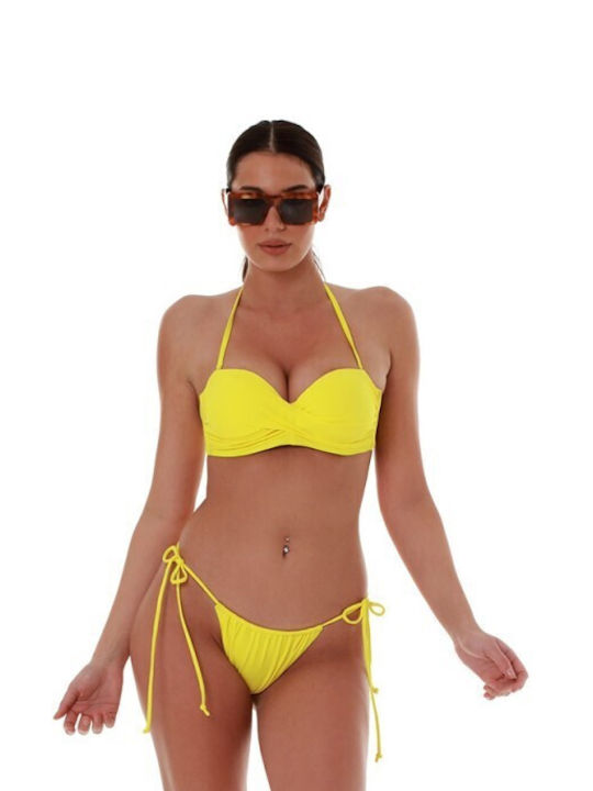 Bluepoint Fără bretele Top bikini cu umplutură Bluepoint