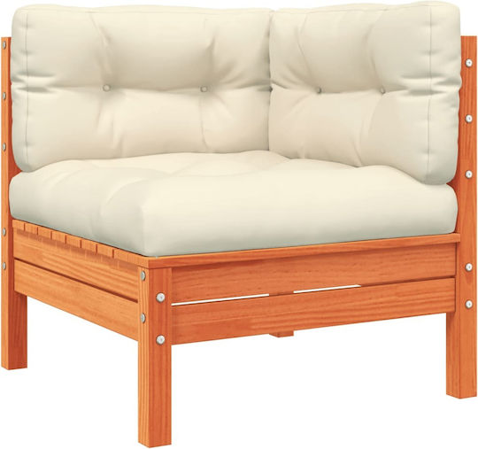 vidaXL Garden & Outdoor Furniture Set 8 Pieces Brown with Pillows