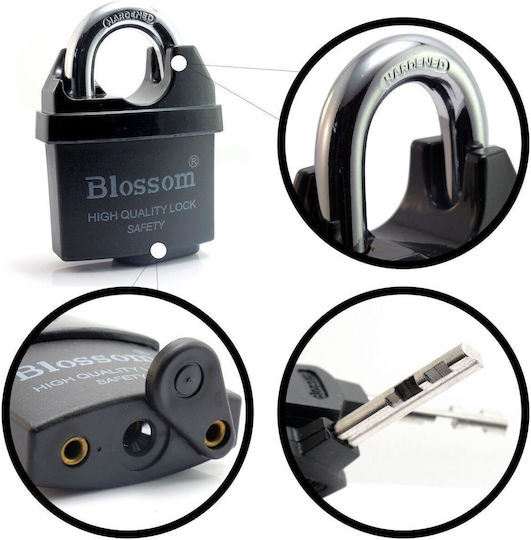 Blossom Lăcăt Potcoavă cu cheie 60mm Black 1buc