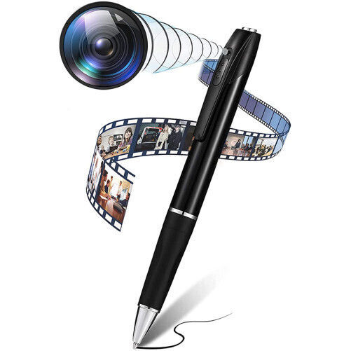 Cameră Ascunsă Stilou 1080p cu Slot pentru Card de Memorie