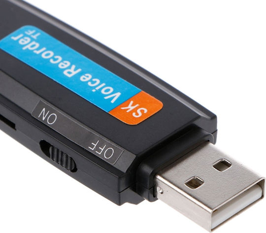 Аксесоар за Наблюдение Черен С капацитет 8GB със Слот за Карта Памет