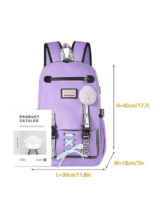 Geantă pentru Copii Rucsacuri Violet 30bucx30bucx30buccm.