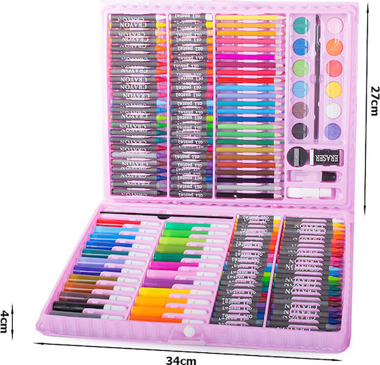 Set de Colorat 34x27cm 168buc