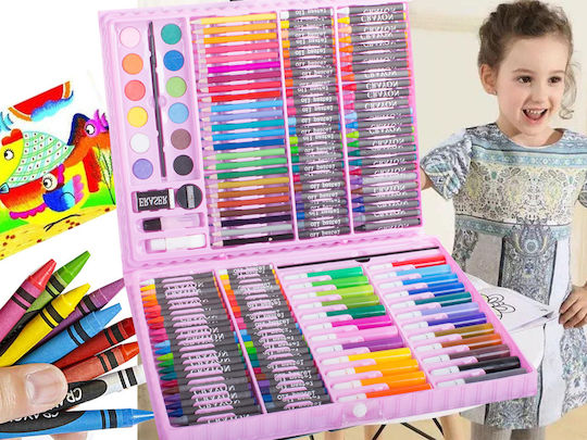 Set de Colorat 34x27cm 168buc