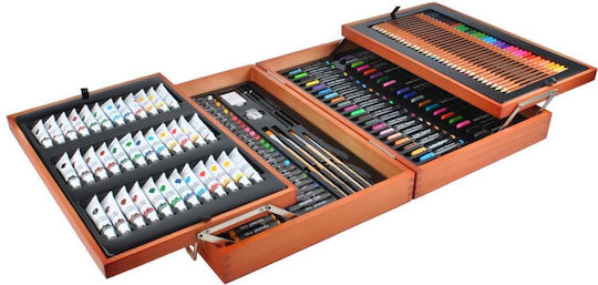 Set de Colorat Lemn 44.5x31cm 174buc