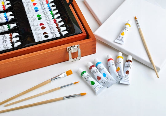 Set de Colorat Lemn 44.5x31cm 174buc