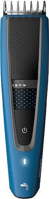Philips Series 5000 HC5612/15 Επαναφορτιζόμενη Κουρευτική Μηχανή Μπλε