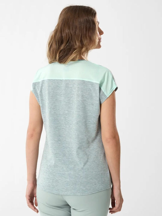 Women's Hiking T-shirt Light Blue LFV12322 3116