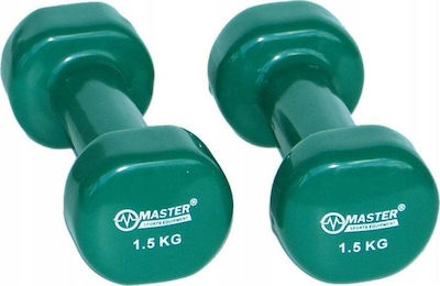 Vinyl Dumbbell Dumbbell x 1.5kg